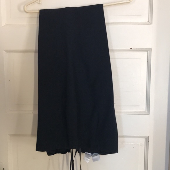 Wool Blend Navy Dress Pants - Picture 5 of 12